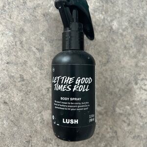 Lush Let The Good Times Roll Body Spray - Black & White
